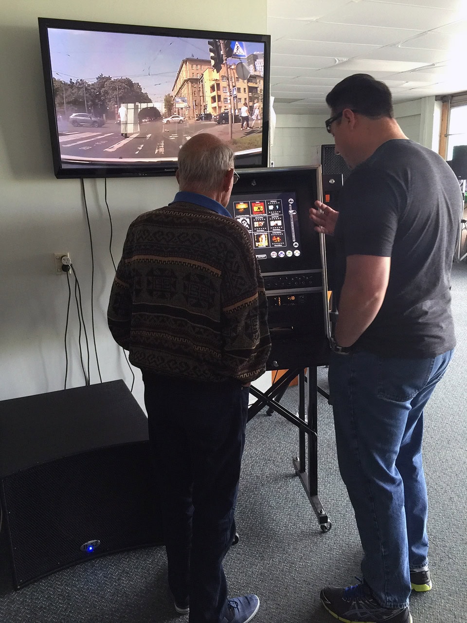 Marlo with his father