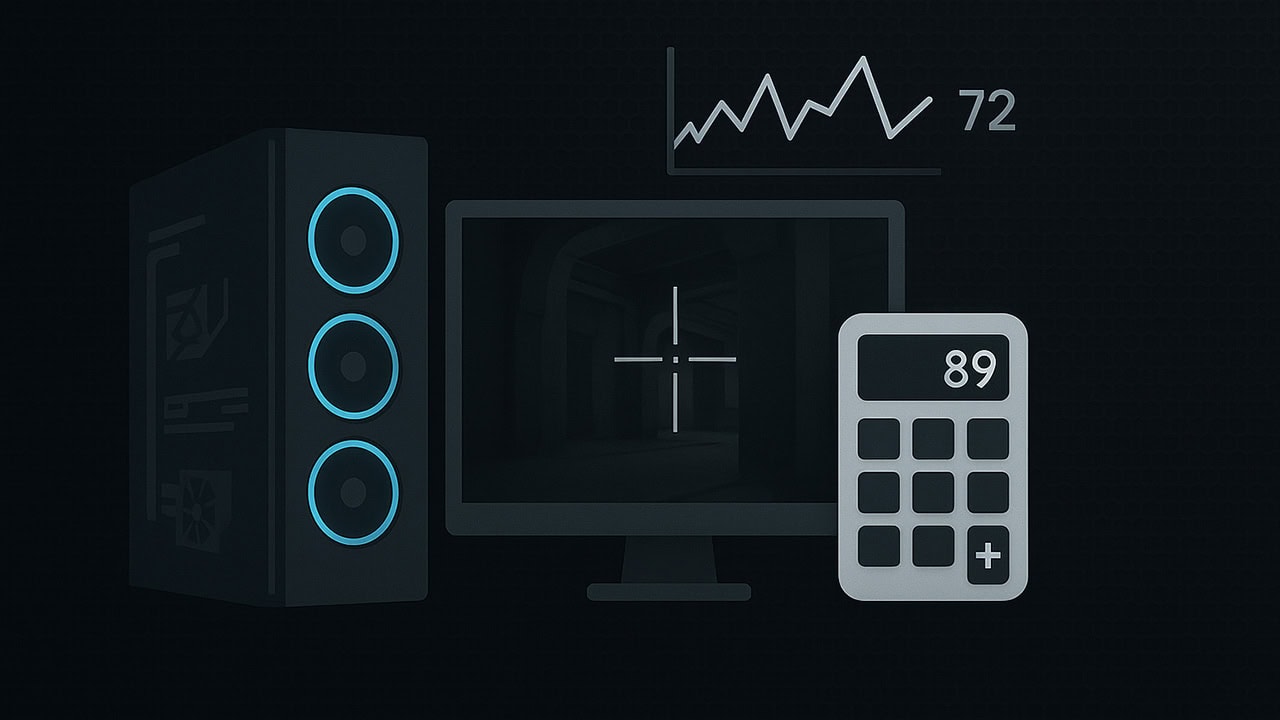 FPS calculator estimating gaming frame rates by hardware